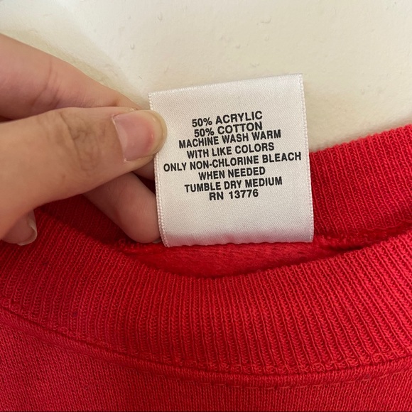 VINTAGE Hanes southwestern crewneck sweatshirt - Picture 4 of 14